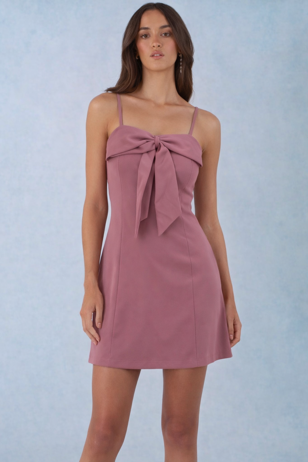 Bella Bow Mini Dress